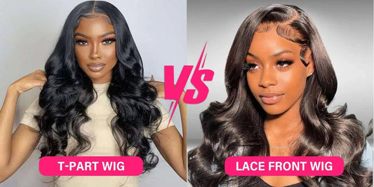 T Part Wig VS. Lace Front: What Is The Difference And How To Choose? - Lemoda Hair