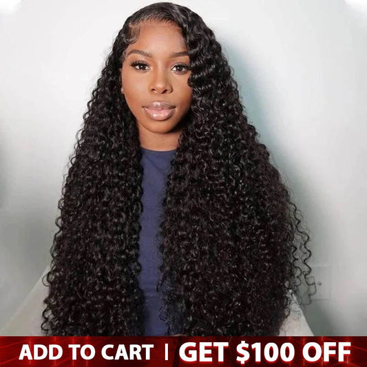 13X4 Real Human Hair Wigs Pre Plucked Transparent Lace Wigs With Baby Hair 180% Density - Lemoda Hair