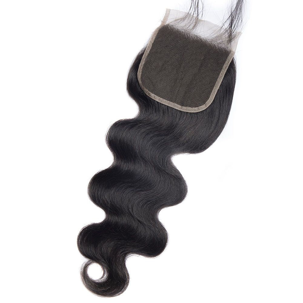 3 Bundles Brazilian Body Wave Bundles With 5x5 Lace Closure - Lemoda Hair