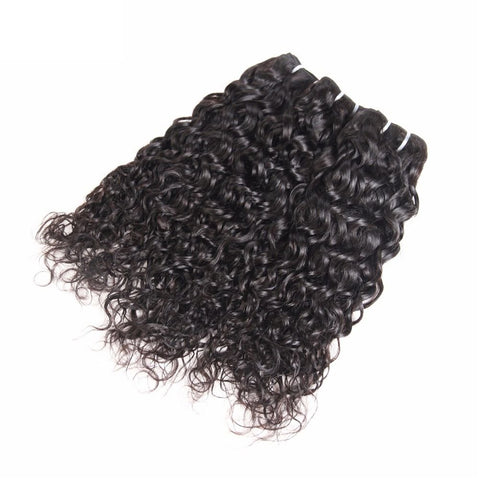 3 Bundles Water Wave Bundles Malaysian Virgin Human Hair Weave - Lemoda Hair