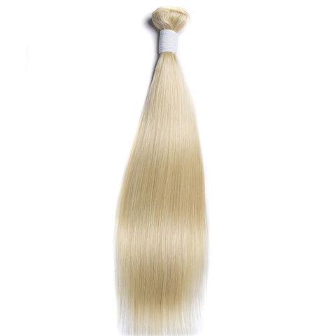 3PCS 613 Blonde Hair Weave Bundles 12 - 30 Inch Straight Peruvian Remy Human Hair - Lemoda Hair