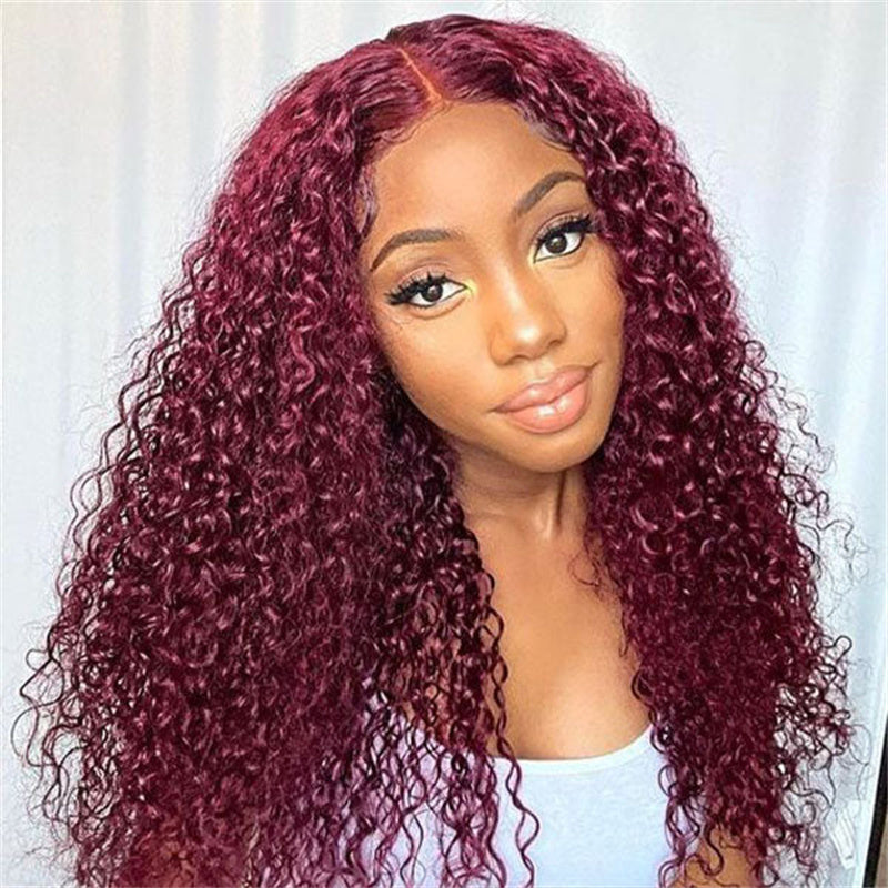 99J Wig Kinky Curly 13x6 wig