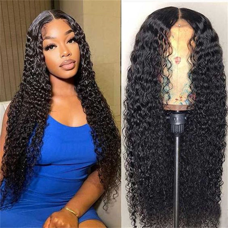 6x6 Wear and Go Glueless deep wave wig 