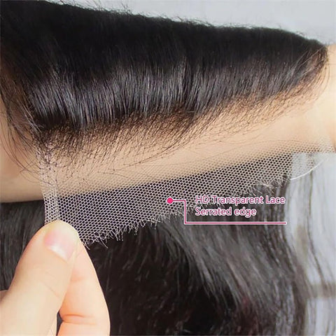 4x4 Straight Lace Closure Human Hair HD Lace Closure Free Part 100% Brazilian Virgin Hair - Lemoda Hair