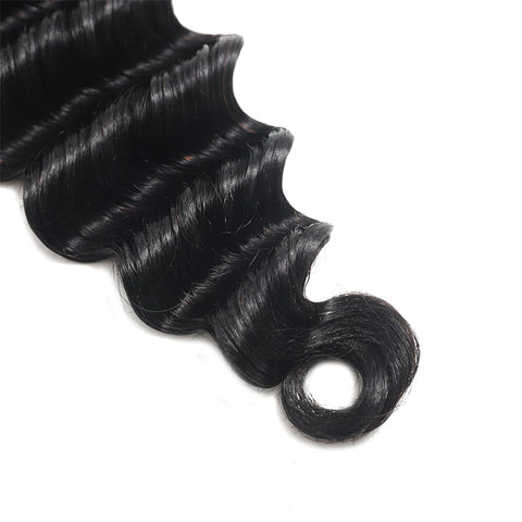 Loose Deep Wave Bundles Peruvian Hair Bundles Human Hair Extensions 1 Bundles