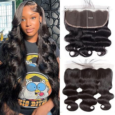 Lemoda 13x6 Body Wave Lace Frontal Virgin Hair Swiss Lace Frontal