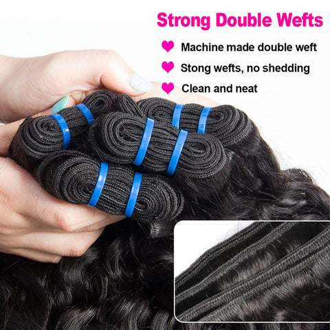 Curly Hair Human Hair 3 Bundles Burmese Pix Curls Bundles Raw Virgin Hair Weave Bundle For Women