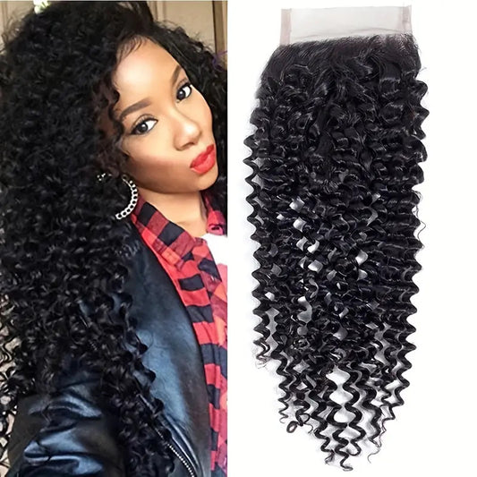 Lemoda Curly 4*4 Lace Closure Virgin Human Hair