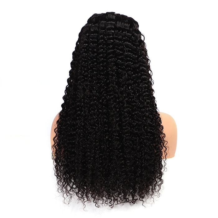 Braided Curly Wig human hair