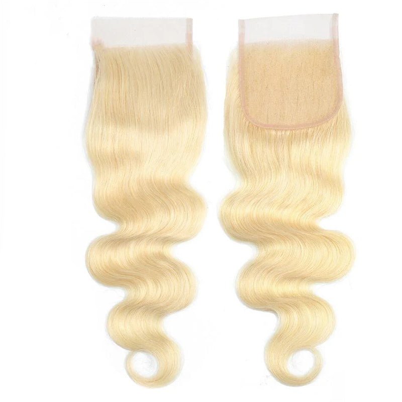 Body Wave 4x4 HD Lace Closure #613 Blonde Color Human Hair - Lemoda Hair