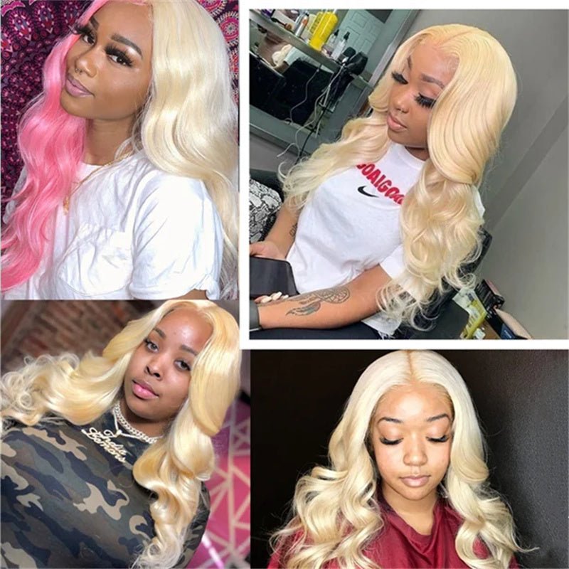 Body Wave 4x4 HD Lace Closure #613 Blonde Color Human Hair - Lemoda Hair