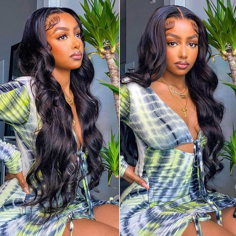 6x6 Lace Closure Wigs Body Wave WIG