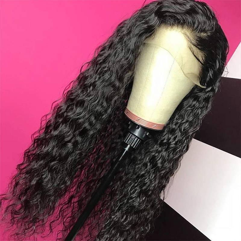 Brazilian 13x4 Lace Front Human Hair Wigs Water Wave With Baby Hair - Lemoda Hair