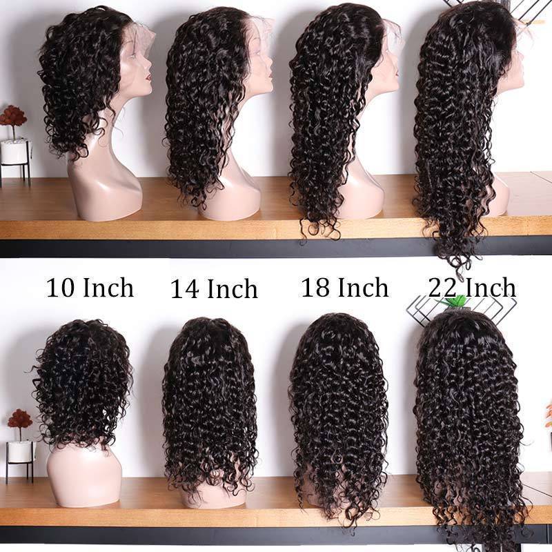 Brazilian 13x4 Lace Front Human Hair Wigs Water Wave With Baby Hair - Lemoda Hair