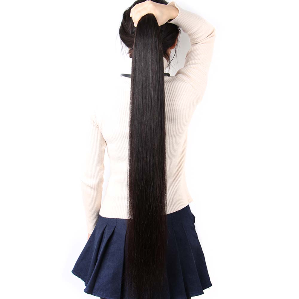 Brazilian Long and Straight Human Hair Weaves Remy Human Hair - Lemoda Hair