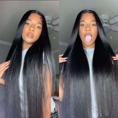 Brazilian Long and Straight Human Hair Weaves Remy Human Hair - Lemoda Hair