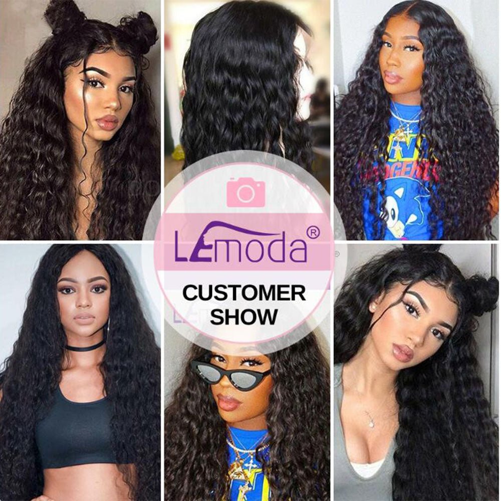 Brazilian Water Wave Human Virgin Hair Weave 4 Bundles 100% Human Hair Extension - Lemoda Hair