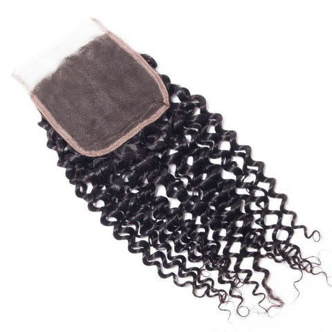 Lemoda Brazilian Hair Deep Wave HD Lace 4*4 Lace Closure With Baby Hair