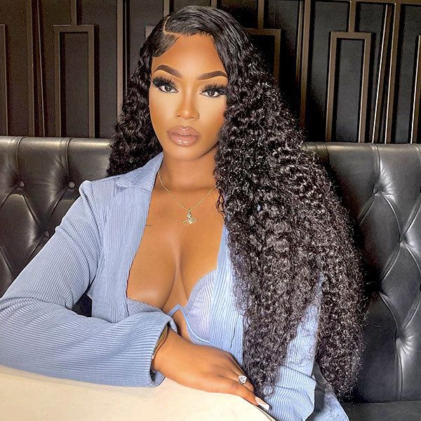 Fast Delivery Real HD Lace Lemoda 13x6 Lace Frontal Wig Water Wave Natural Hairline Virgin Human Hair Wigs - Lemoda Hair