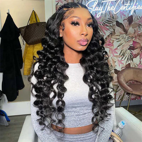 6x6 Lace Closure  Loose Wave Wigs
