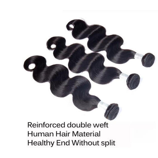 Indian 3 bundles Body Wave Human Virgin Hair Weave - Lemoda Hair