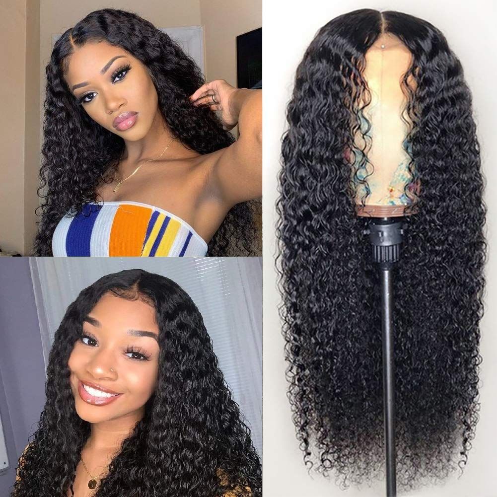 Lemoda 13x4 Lace front Wigs Human Hair Water Wave 180% Hair Density Brazilian Human Remy Hair - Lemoda Hair