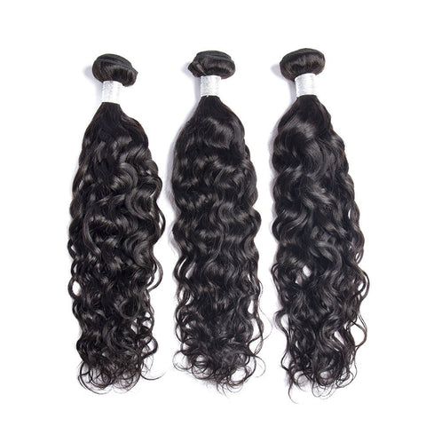 Lemoda 3 Bundles Peruvian Water Wave Human Hair Extensions - Lemoda Hair