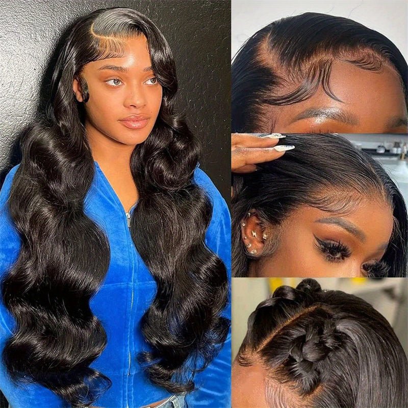 Lemoda 40 Inches Body Wave HD Lace Wig Human Hair Pre Plucked 13x4 13x6 Lace Frontal Wigs with Baby Hair - Lemoda Hair