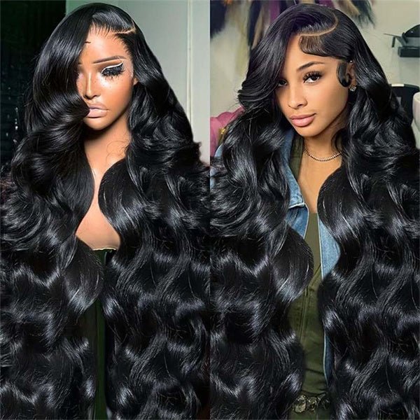 Lemoda Bouncy Wave Human Hair Wigs 13x4 13x6 HD Invisible Lace Front Wig for Women - Lemoda Hair