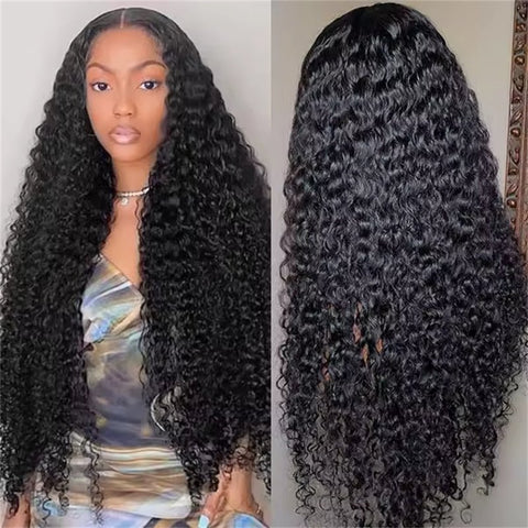 Lemoda Burmese Curly Wave Wigs 250% 13x6 Full HD Lace Front Wig Human Hair Natural Hairline - Lemoda Hair