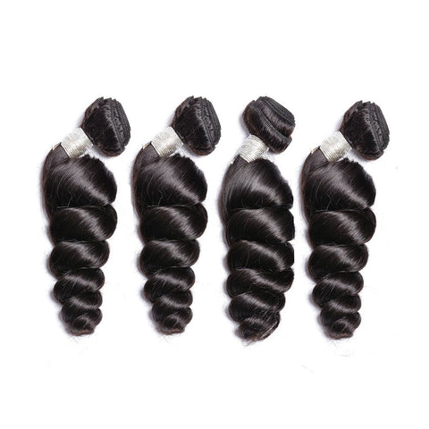 Lemoda Hair 4Pcs/pack Indian Loose Wave Virgin Human Hair - Lemoda Hair