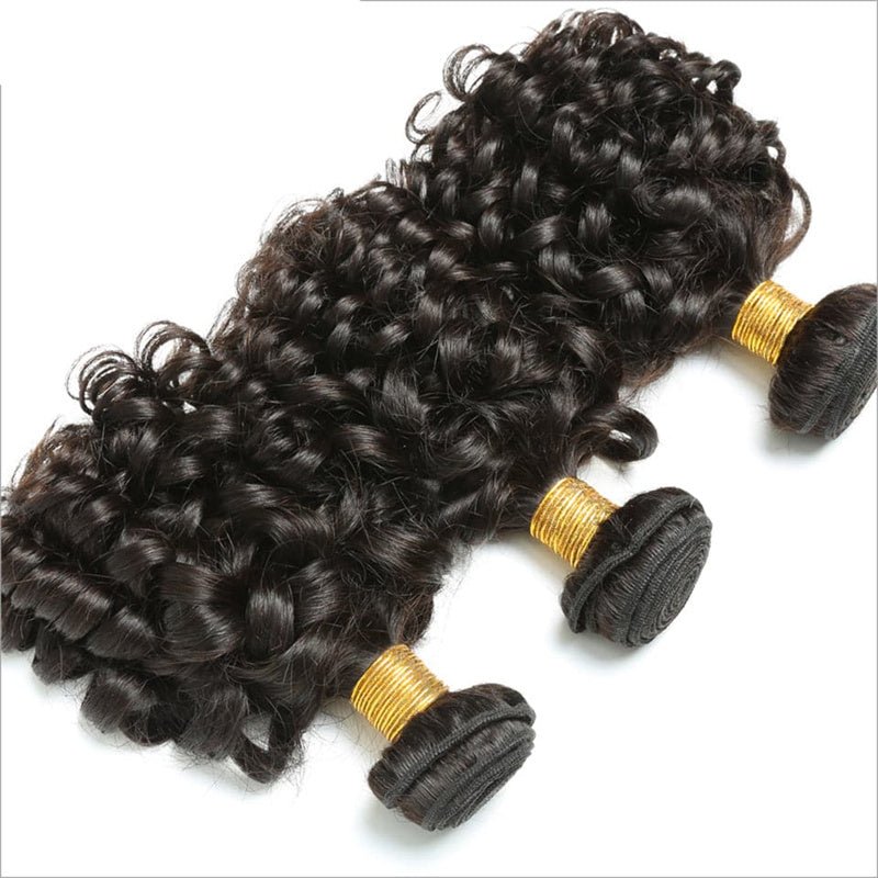 Lemoda Indian Bouncy Curly 3 Bundles Human Hair Extensation - Lemoda Hair