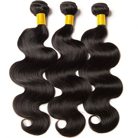 Malaysian 100% human Hair 3 Bundles Body Wave Hair Bundles - Lemoda Hair