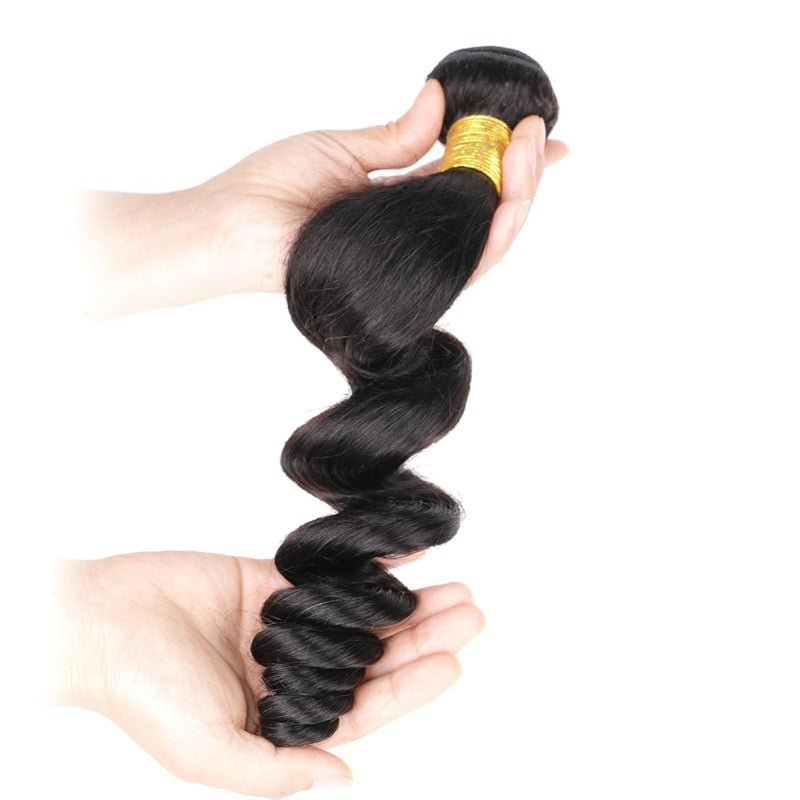 Peruvian Loose Wave Hair Extension 1 Bundle Natural Color - Lemoda Hair