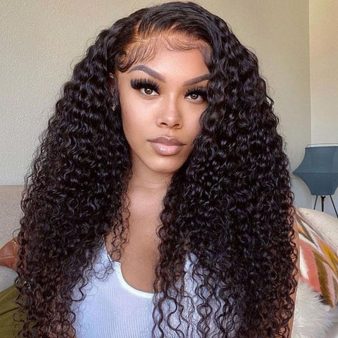 Peruvian Virgin Hair Curly Wave 4 Bundles With 4x4 Lace Closure - Lemoda Hair