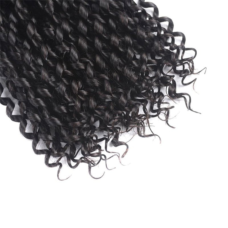 Pixie Curly 3 Bundles with 4x4 Lace Closure Indian Hair - Lemoda Hair