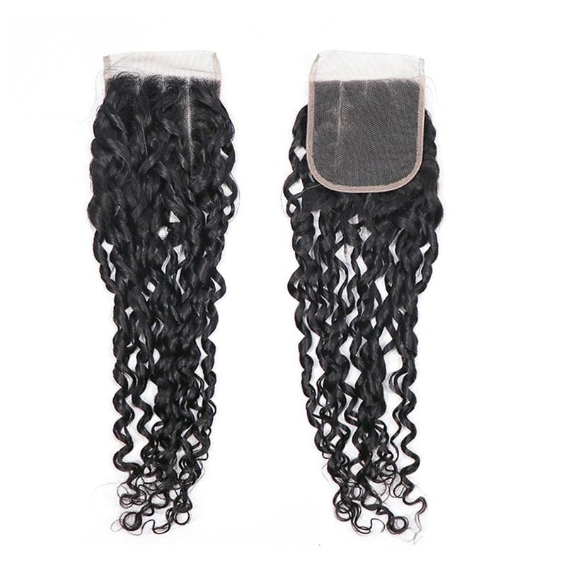 Pixie Curly 3 Bundles with 4x4 Lace Closure Indian Hair - Lemoda Hair