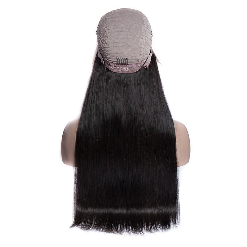 Straight Hair Human Hair 13x4 Transparent Lace Front Human Hair Wigs 180% Density - Lemoda Hair