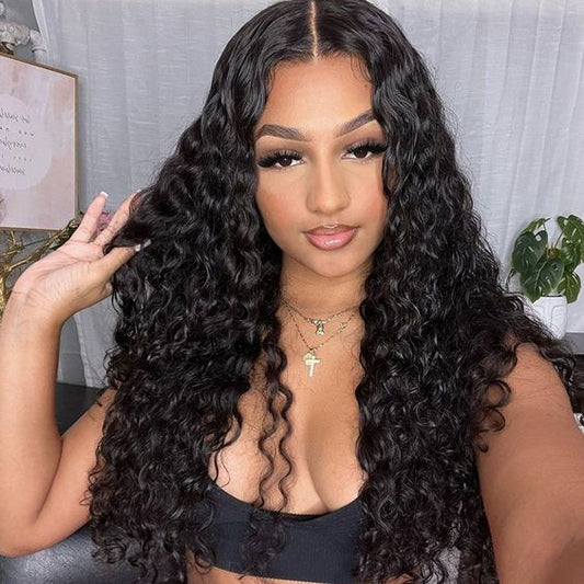 water wave 13x4 lace frontal wig