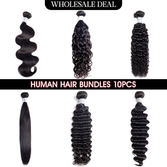 Wholesale | Lemoda 100% Virgin Human Hair Bundles 10PCS - Lemoda Hair